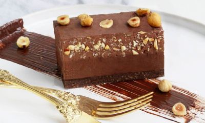Aprenda receita fit de doce de chocolate com avel�