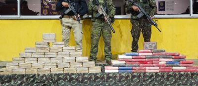 ​Gefron apreende 112 tabletes de entorpecentes e causa preju�zo ao crime de R$ 2,3 milh�es