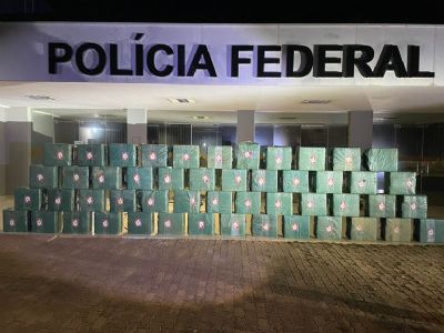 Mais de 1,7 mil quilos de drogas s�o apreendidos em opera��o da Pol�cia Federal em MT