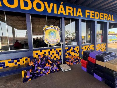 ​Motorista � preso com 700 kg de droga em carro na BR-163