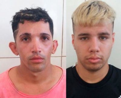 Dupla � presa por tr�fico de drogas no bairro Parque Universit�rio na Capital