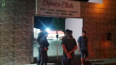 Cuiab� encerra festa de 15 anos com 200 pessoas; menores usavam drogas