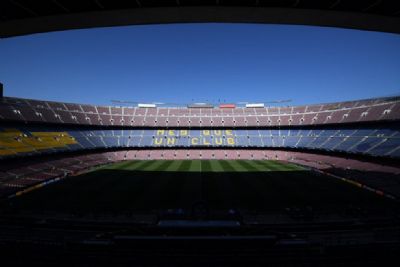 Cl�ssico entre Barcelona e Real Madrid n�o ter� presen�a de p�blico como queria clube catal�o