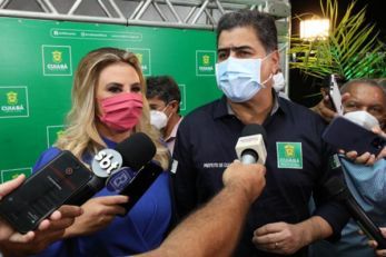 Com Mauro ausente, aliados de Emanuel aproveitam entrega de viaduto e 