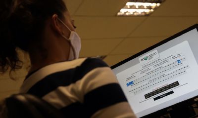Gabaritos do Enem digital ser�o divulgados na tarde desta quinta-feira