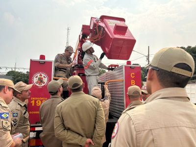 Bombeiros participam de treinamento promovido pela Energisa