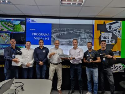Sesp entrega 448 c�meras para refor�ar seguran�a no Centro