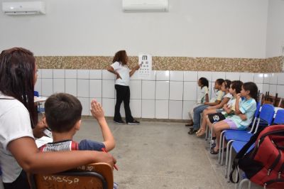 Munic�pio inicia avalia��o de acuidade visual entre alunos da rede p�blica de Cuiab�