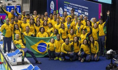 ​Brasil fecha Mundial de Nata��o Paral�mpica com 46 p�dios