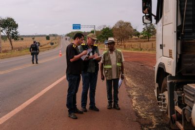 For�as de Seguran�a intensificam vigil�ncia em rodovias e divisa de Mato Grosso