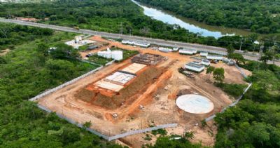 ​Obras da ETA Barra do Pari no Chap�u do Sol superam 50% executadas