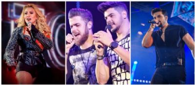 Exposi��o ter� shows de Luan Santana, Joelma, Z� Neto & Cristiano e mais