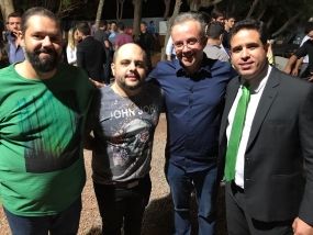 Prefeito em exerc�cio articula trazer maior congresso de bares e restaurantes do Brasil para os 300 anos de Cuiab�