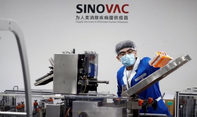 China diz que OMS aprovou uso emergencial de vacina contra coronav�rus