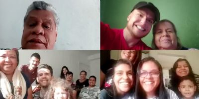 Fam�lia que n�o se v� desde 1968 se reencontra ap�s postagem na web