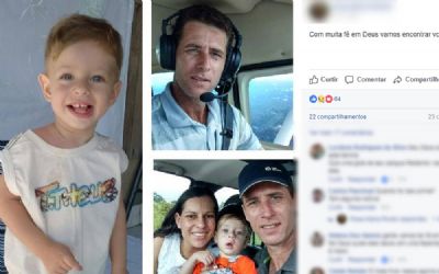FAB retoma buscas por aeronave que levava fam�lia em Mato Grosso