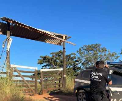 ​Principal alvo de opera��o e diretor de cadeia usavam presos para manuten��o de ch�caras e constru��o de casa