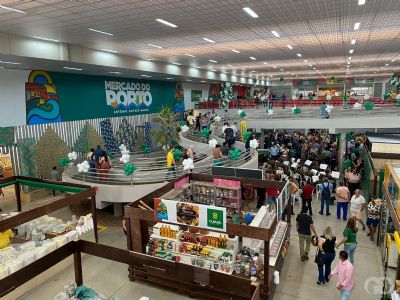 Festival gastron�mico com queijos e doces � realizado no Mercado do Porto em Cuiab�