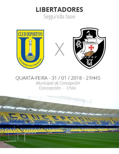 #Libertadores: tudo o que voc� precisa saber de Concepci�n x Vasco