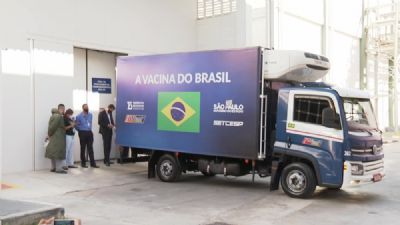 Butantan entrega 1,2 milh�o de doses da CoronaVac ao Minist�rio da Sa�de nesta ter�a-feira