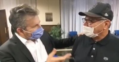 Prefeito testa positivo para Covid-19 uma semana ap�s reuni�o com governador