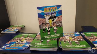 ​Misto lan�a document�rio, gibi e livro que destacam 9 d�cadas do time