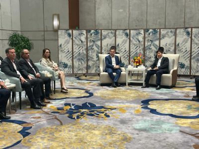 ​Governador de estado chin�s prop�e parceria com MT para interc�mbio de tecnologia e desenvolvimento