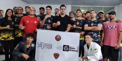 ​Institui��o beneficiada com programa do Governo atende 500 crian�as e adolescentes com aulas de jiu-j�tsu e futebol