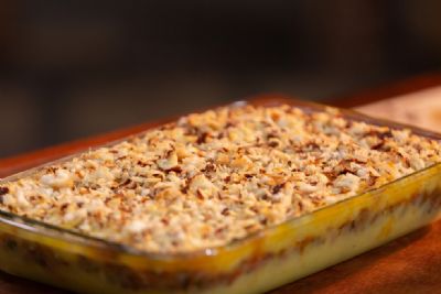 Escondidinho de churrasco
