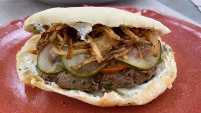 Hamb�rguer de Kafta para o final de semana