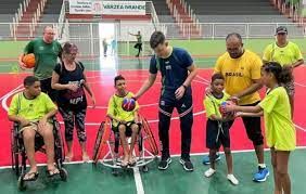 Centro de Refer�ncia oferece inicia��o esportiva paral�mpica em V�rzea Grande
