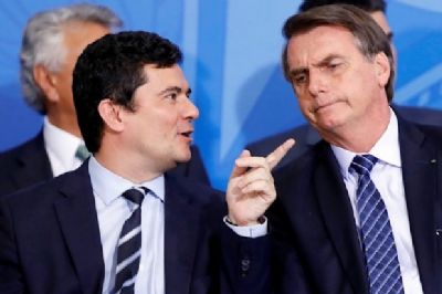 Ministro S�rgio Moro pede demiss�o do governo Bolsonaro ap�s demiss�o de chefe da PF