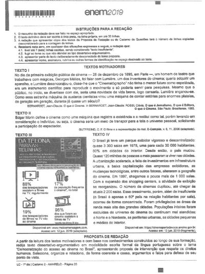 Candidatos se dizem surpresos com o tema da reda��o do Enem neste ano em Cuiab�