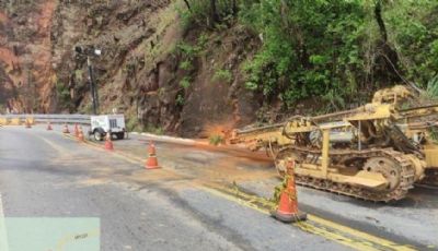 ​Pistas da MT-251 na regi�o do Port�o do Inferno est�o totalmente interditadas