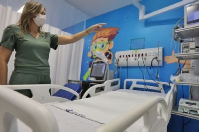 Gabinete de Interven��o reabre a UTI para crian�as no HMC nesta quarta