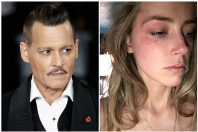 Johnny Depp admite, durante julgamento, ter dado 'cabe�ada' na ex-esposa Amber Heard