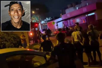 Jogador de v�lei agride a m�e e morre ao reagir contra policiais