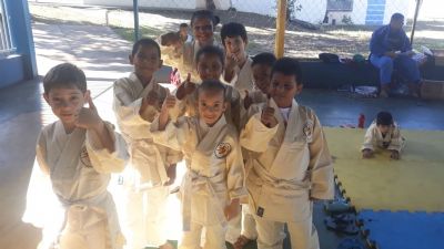 Escola do Tr�s Barras recebe estrutura na pr�xima semana para ter polo de jud�
