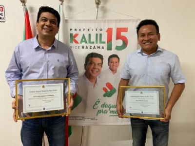 Kalil Baracat e Jos� Hazama s�o diplomados prefeito e vice de V�rzea Grande