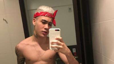 Mc Kevinho leva ex-BBB para festinha particular em suite de hotel no RJ