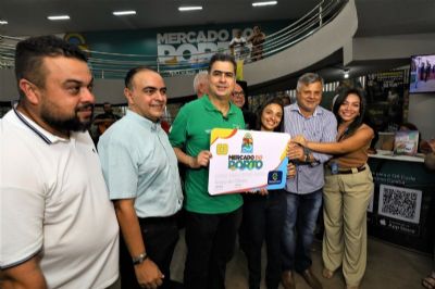 ​Prefeito Emanuel Pinheiro lan�a cart�o de cr�dito exclusivo para o Mercado do Porto