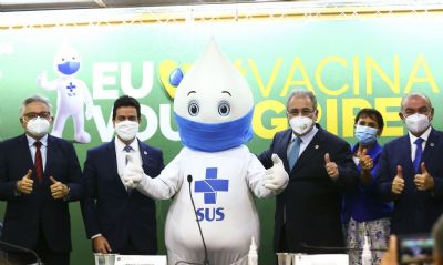 Vacina��o contra a gripe deve atingir 80 milh�es de pessoas