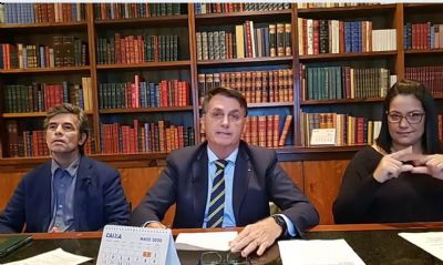 Bolsonaro defende retomada gradual das atividades no Brasil