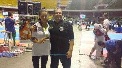 Brasileira entra para hist�ria do Taekwondo ao conquistar medalha in�dita
