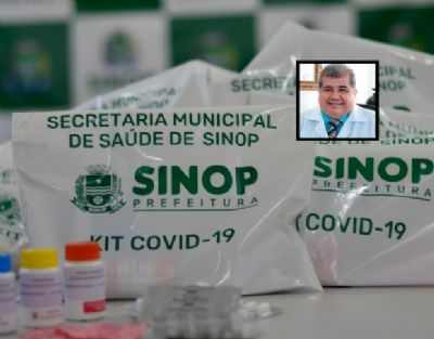 M�dico respons�vel por kit-covid � internado em UTI com suspeita de coronav�rus