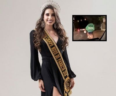 Miss � criticada ap�s rir de entregador de bicicleta em Cuiab�