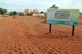 Trabalhos no bairro Morada do Ouro evoluem em diferentes etapas