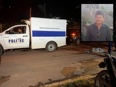 ​Motociclista morre atropelado ap�s desviar de buraco e cair em Cuiab�