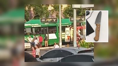 ​Motorista esfaqueia colega de trabalho dentro de �nibus ap�s discuss�o