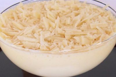 Mousse de leite Ninho